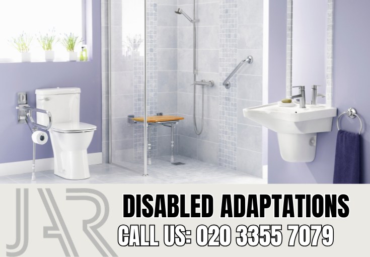 Disabled Bathroom Adaptations by Clerkenwell Bathroom Fitters